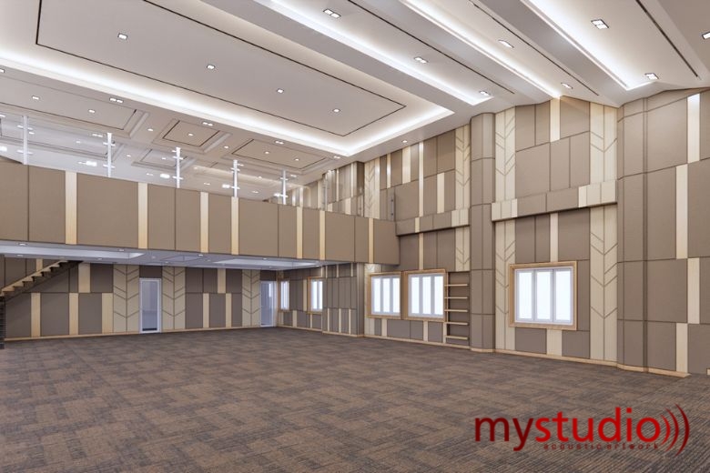 Pembuatan Padded Wall Panel Masjid Jami Al-Barkah Bogor